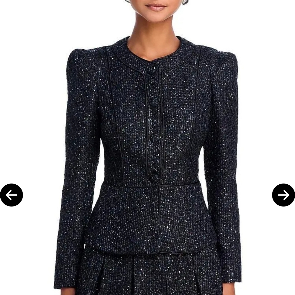 Aqua X Wicked Blazer Nwt